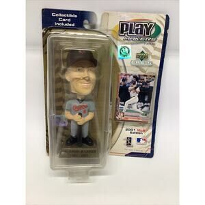 Cal Ripken Jr The Iron Man Bobblehead Upper Deck 2001 Card Sealed